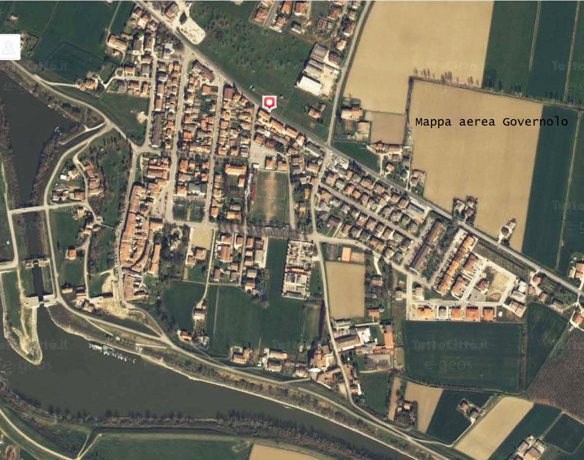 Mappa nord Governolo